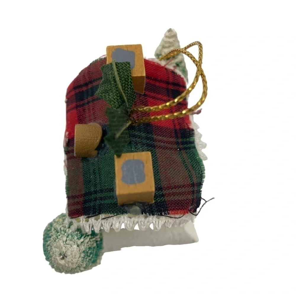 Vintage Christmas 🎄Ornament Miniature Wood House by Kurt Adler